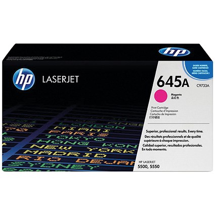 HP 645A Magenta Laser Toner Cartridge