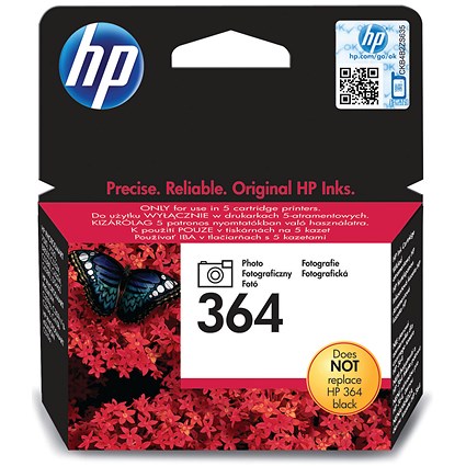 HP 364 Photo Black Ink Cartridge CB317EE