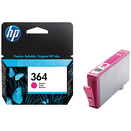 HP 364 Magenta Ink Cartridge CB319EE