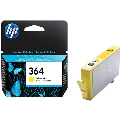 HP 364 Yellow Ink Cartridge CB320EE