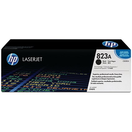 HP 823A Black Laser Toner Cartridge