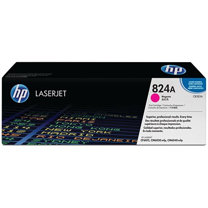 HP 824A Magenta Laser Toner Cartridge
