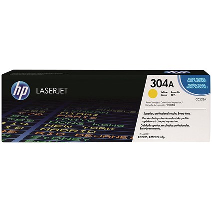 HP 304A Yellow Laser Toner Cartridge
