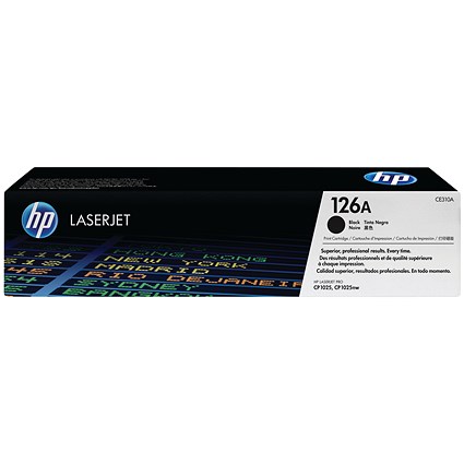 HP 126A Black Laser Toner Cartridge