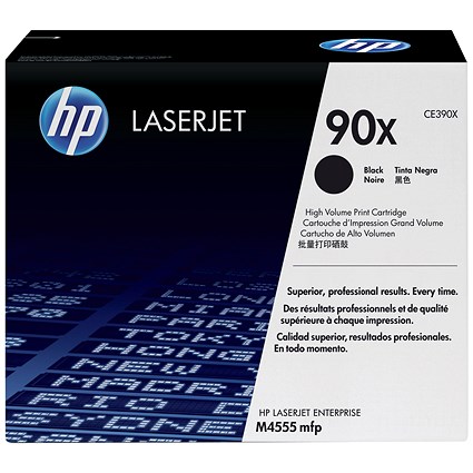 HP 90X Black Laser Toner Cartridges (Twin Pack) CE390XD