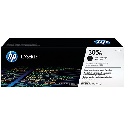 HP 305A Black Laser Toner Cartridge HP 305A Black Laser Toner Cartridge