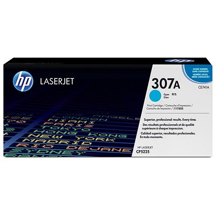 HP 307A Cyan Laser Toner Cartridge