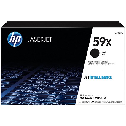 HP 59X Black Laser Toner Cartridge CF259X