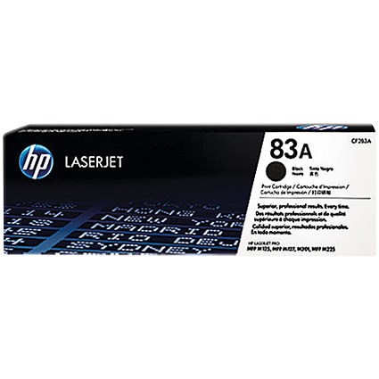 HP 83A Black Laser Toner Cartridge CF283A