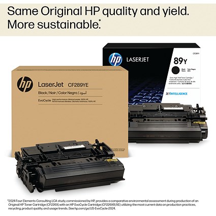 HP 89YE EvoCycle Original LaserJet Toner Cartridge High Yield Black CF289YE