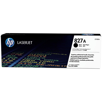 HP 827A Black LaserJet Toner Cartridge
