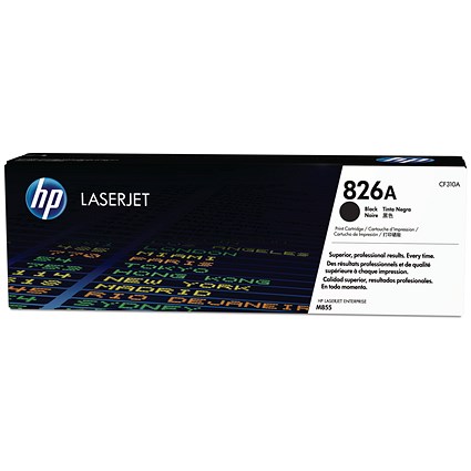 HP 826A Original LaserJet Toner Cartridge Black CF310A