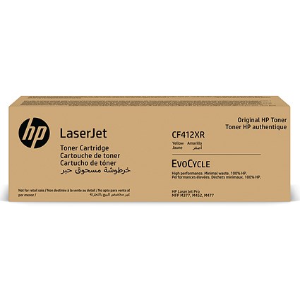 HP 410X Yellow EvoCycle Original LaserJet Toner Cartridge CF412XR