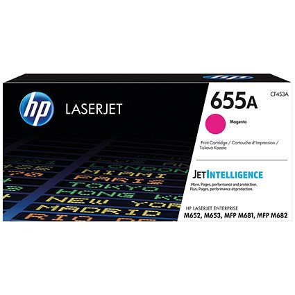 HP 655A Magenta LaserJet Toner Cartridge