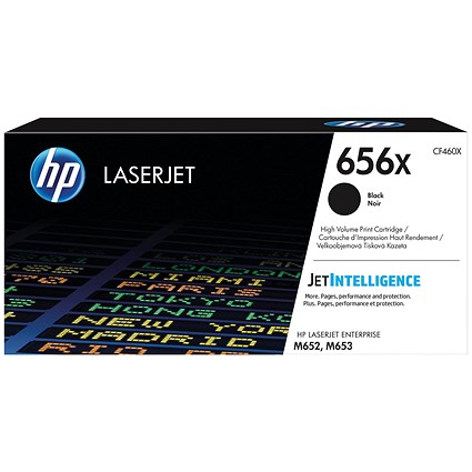 HP 656X Original LaserJet Toner Cartridge High Yield Black CF460X