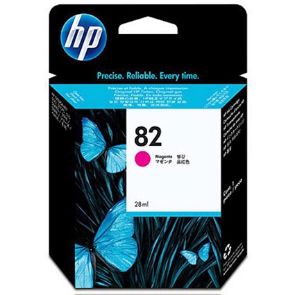 HP 82 Magenta Low Capacity Ink Cartridge