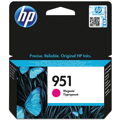 HP 951 Magenta Ink Cartridge CN051AE