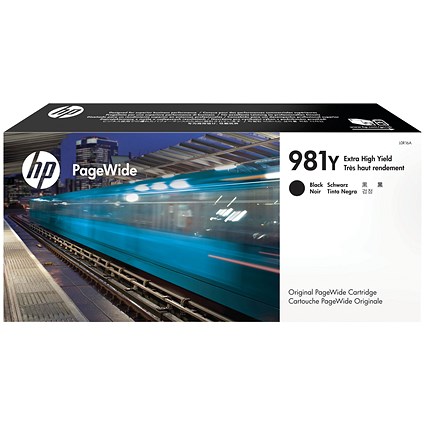 HP 981Y PageWide Black Extra High Yield Ink Cartridge L0R16A