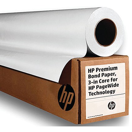 HP Premium Bond Paper Roll 914mmx91.4m 120gsm White L6B13A