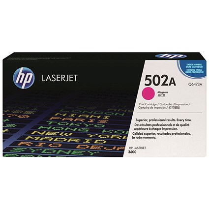 HP 502A Magenta Laser Toner Cartridge