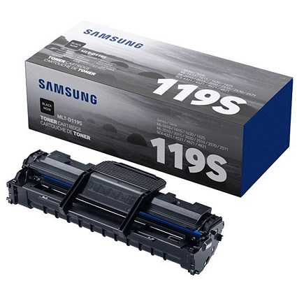 Samsung MLT-D119S Black Standard Yield Toner Cartridge SU863A