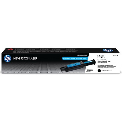 HP 143A Original Neverstop Toner Reload Kit Black W1143A