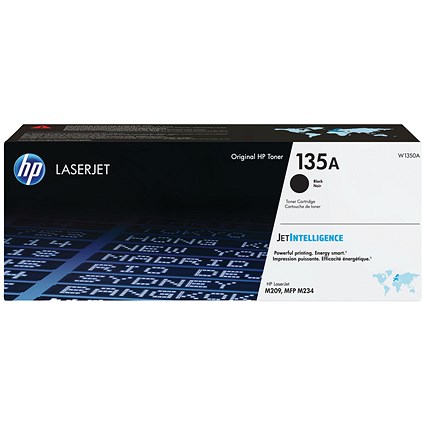 HP 135A Black Original LaserJet Toner Cartridge W1350A