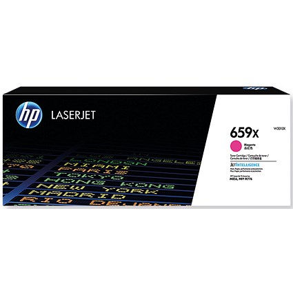 HP 659X LaserJet Toner Cartridge High Yield Magenta W2013X