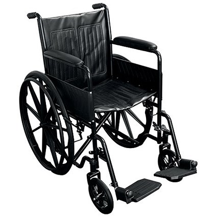 Code Red Lightweight Folding Wheelchairx 24 Inch Rear Wheel