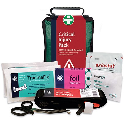 Reliance Medical Critical Injury Pack BS8599-1:2019 Stockholm Bag Reliance Medical Critical Injury Pack BS8599-1:2019 Stockholm Bag