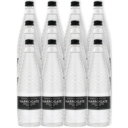 Harrogate Still Water, Glass Bottles, 750ml, Pack of 12