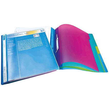 Rapesco A4+ Project Files, Assorted, Pack of 5