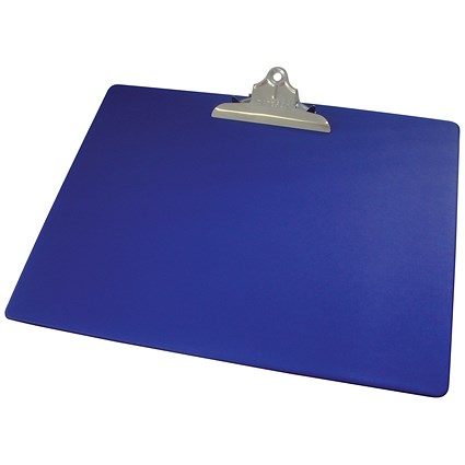Rapesco Heavy Duty Clipboard with Hanging Hole, A3, Blue