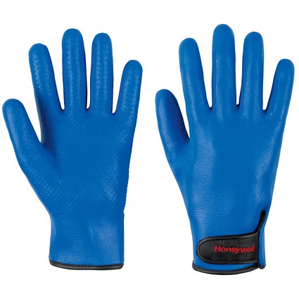 Honeywell Deep Blue Winter Gloves, Blue, Medium