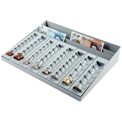 Helix Coin and Banknote Counter Tray