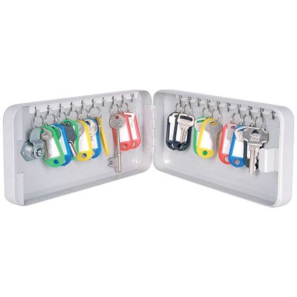 Helix Standard Key Cabinet 20 Key Capacity (Includes 10 key fobs, label kit and index sheets) 520210