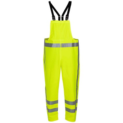 Hydrowear Vechta Hydrosoft High Visibility Waterproof Bib & Brace, Saturn Yellow, Small