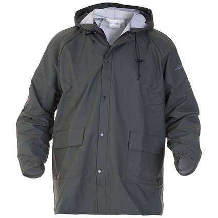 Hydrowear Selsey Hydrosoft Waterproof Jacket, Olive Green XL Hydrowear Selsey Hydrosoft Waterproof Jacket, Olive Green XL