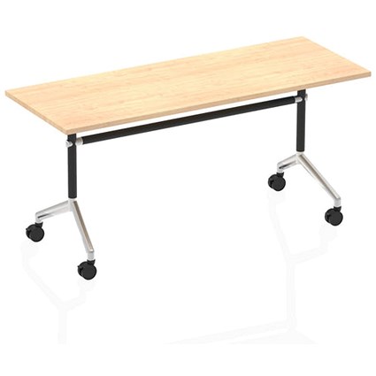 Impulse Rectangular Tilt Table, 1600mm Wide, Maple