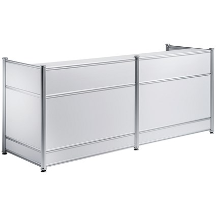 Impulse Reception Desk - High Gloss White