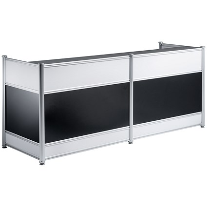 Impulse Reception Desk - High Gloss Black