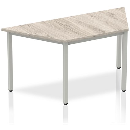 Impulse Trapezoidal Table, 1600mm, Grey Oak
