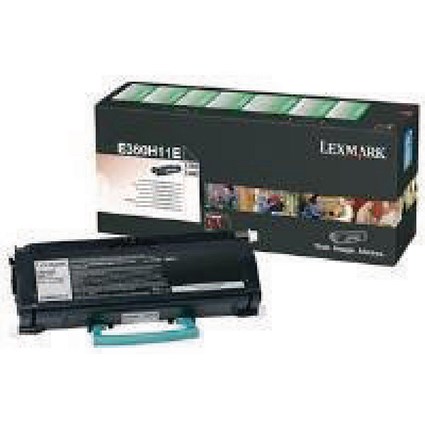 Lexmark E360 Return Programme 9K Toner Cartridge High Yield Black E360H31E