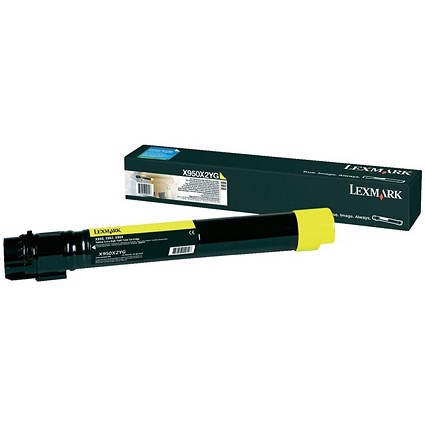 Lexmark X95x Yellow Extra High Yield Laser Toner Cartridge