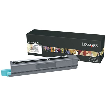Lexmark X925H2KG Black High Yield Laser Toner Cartridge