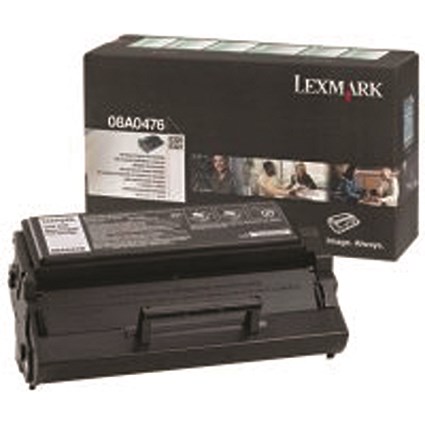 Lexmark Black 08A0476 Return Program Toner Cartridge