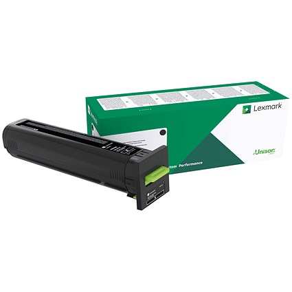 Lexmark CS/CX82xx Return Programme 33K Toner Cartridge High Yield Black 72K2XK0