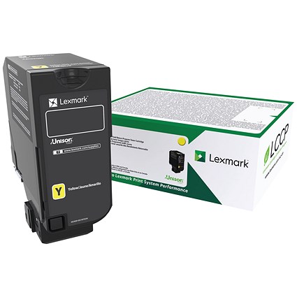 Lexmark Return Programme 3K Toner Cartridge Yellow 74C20Y0