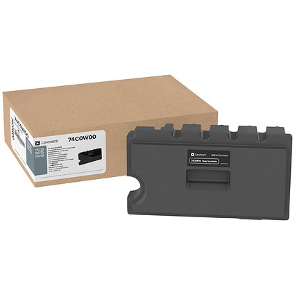 Lexmark Waste Toner Bottle Black 74C0W00