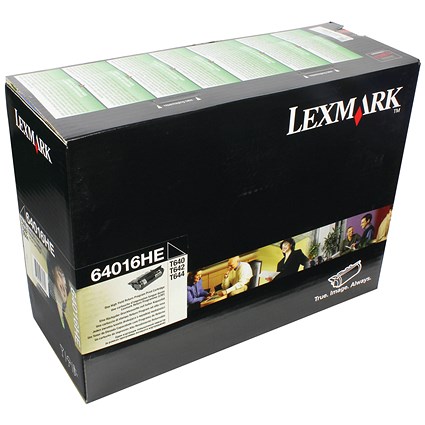 Lexmark 64016HE Black High Yield Laser Toner Cartridge
